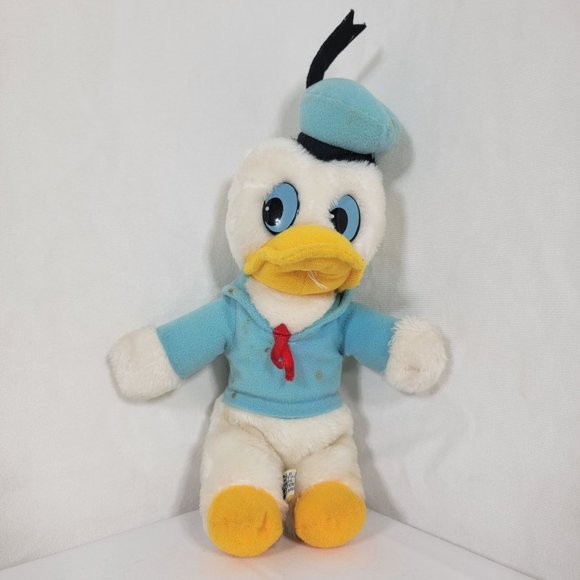 Disneyland Walt Disney World Donald Duck Vintage Plush Classic Outfit Sailor - Picture 1 of 9